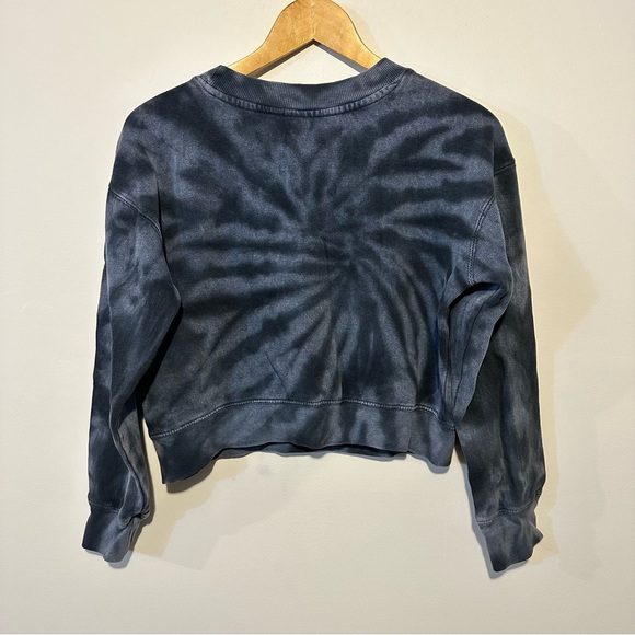 J.O & CO Tie-Dye Cropped Crew Neck Sweater - Picture 3 of 6
